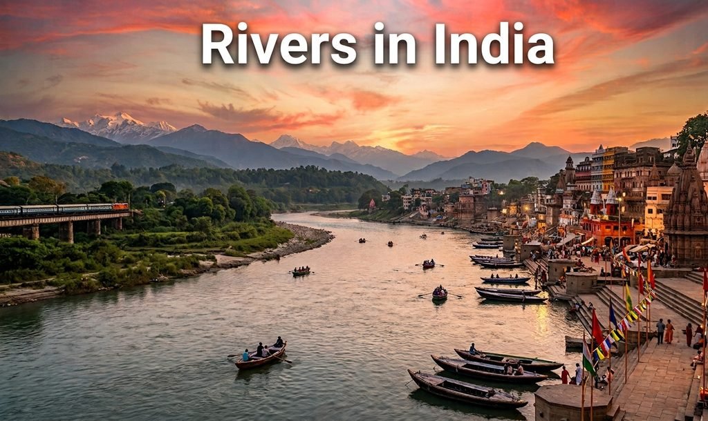 Rivers in India Major River Systems and Static GK