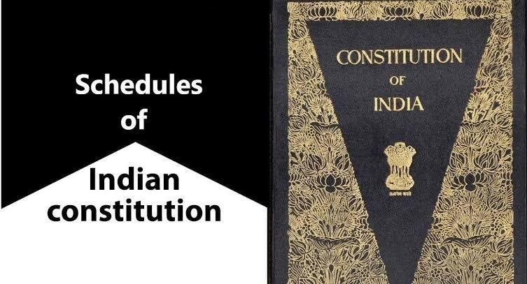 List of Schedules in Indian Constitution