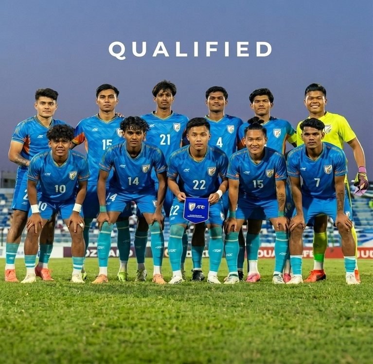 India Qualifies for AFC U20 Asian Cup After 20 Years