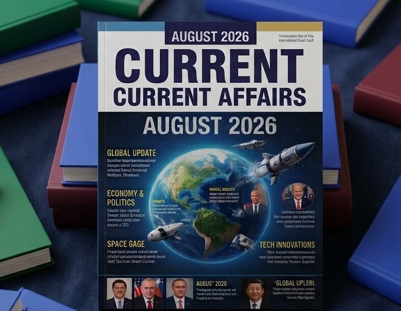 August 2026 Monthly Current Affairs  for SSC and Railway Exams