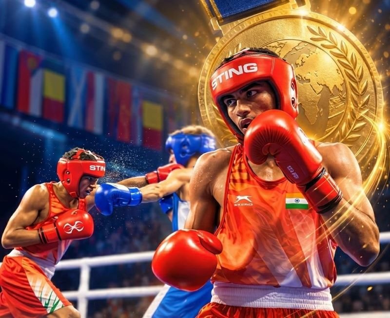 Aditya wins Gold
