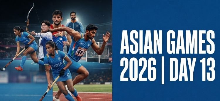 Asian Games 2026 Day 13 Current Affairs: India Medal Tally, October 1 Highlights and MCQs