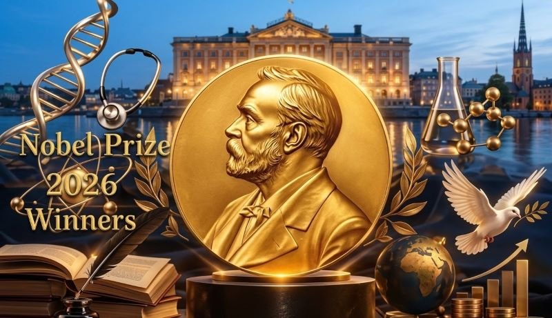 Nobel Prize 2026 Winners: Complete List for SSC & Railway Exams